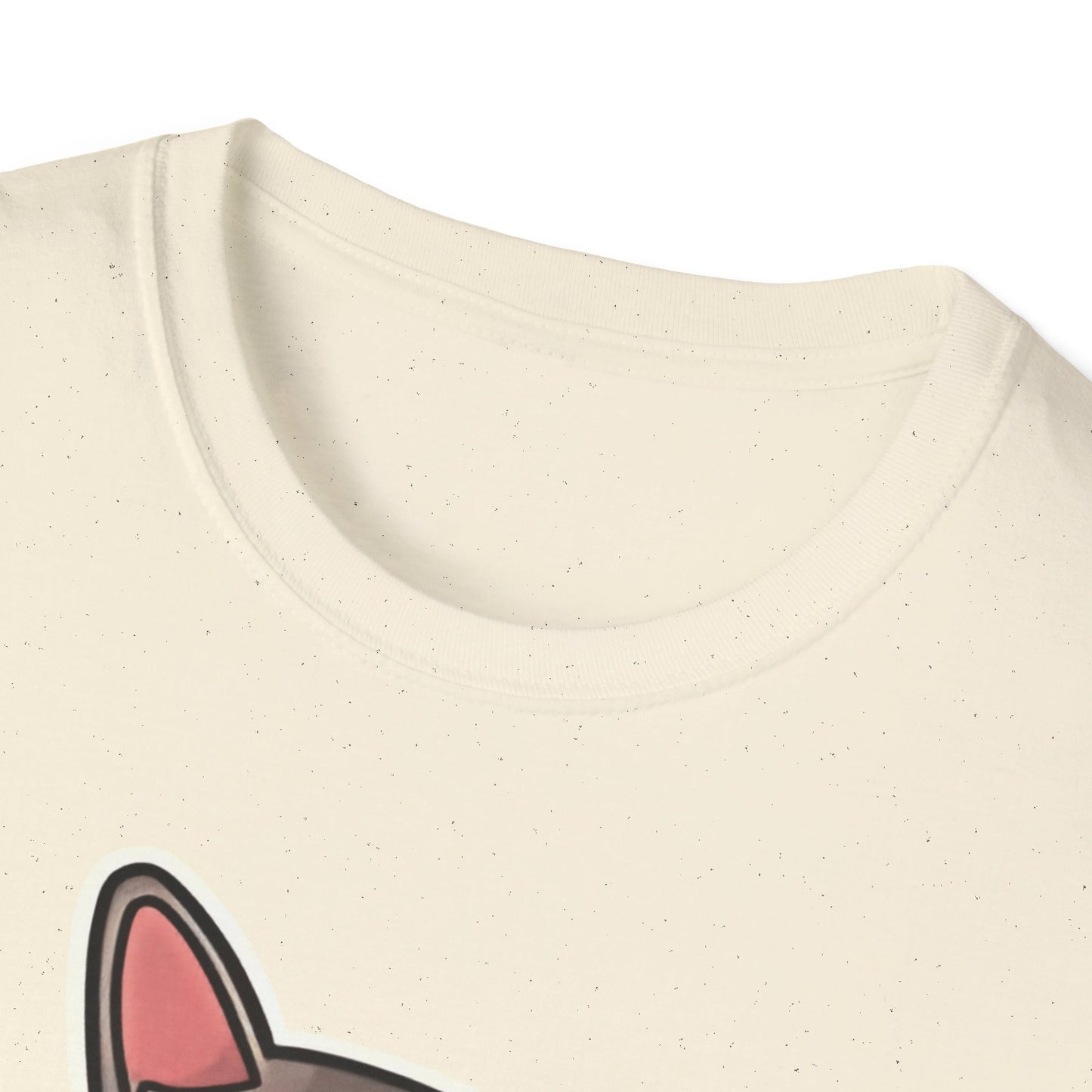 "Me When They Start Small Talk" | Funny Cat Graphic T-Shirt  | Unisex Softstyle Tee