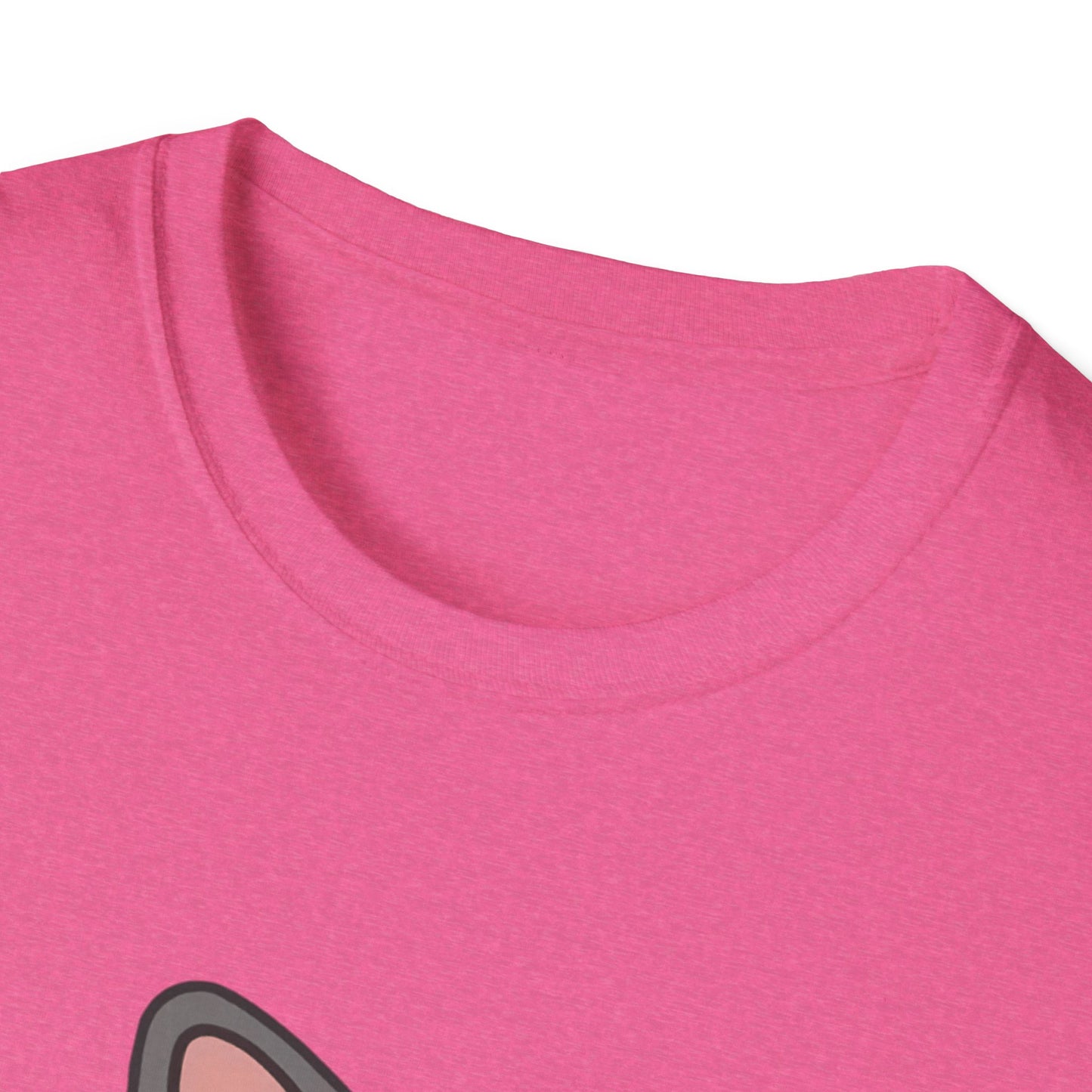 Cute Cat 'Bad Day' Unisex Softstyle T-Shirt - Perfect for Cat Lovers!
