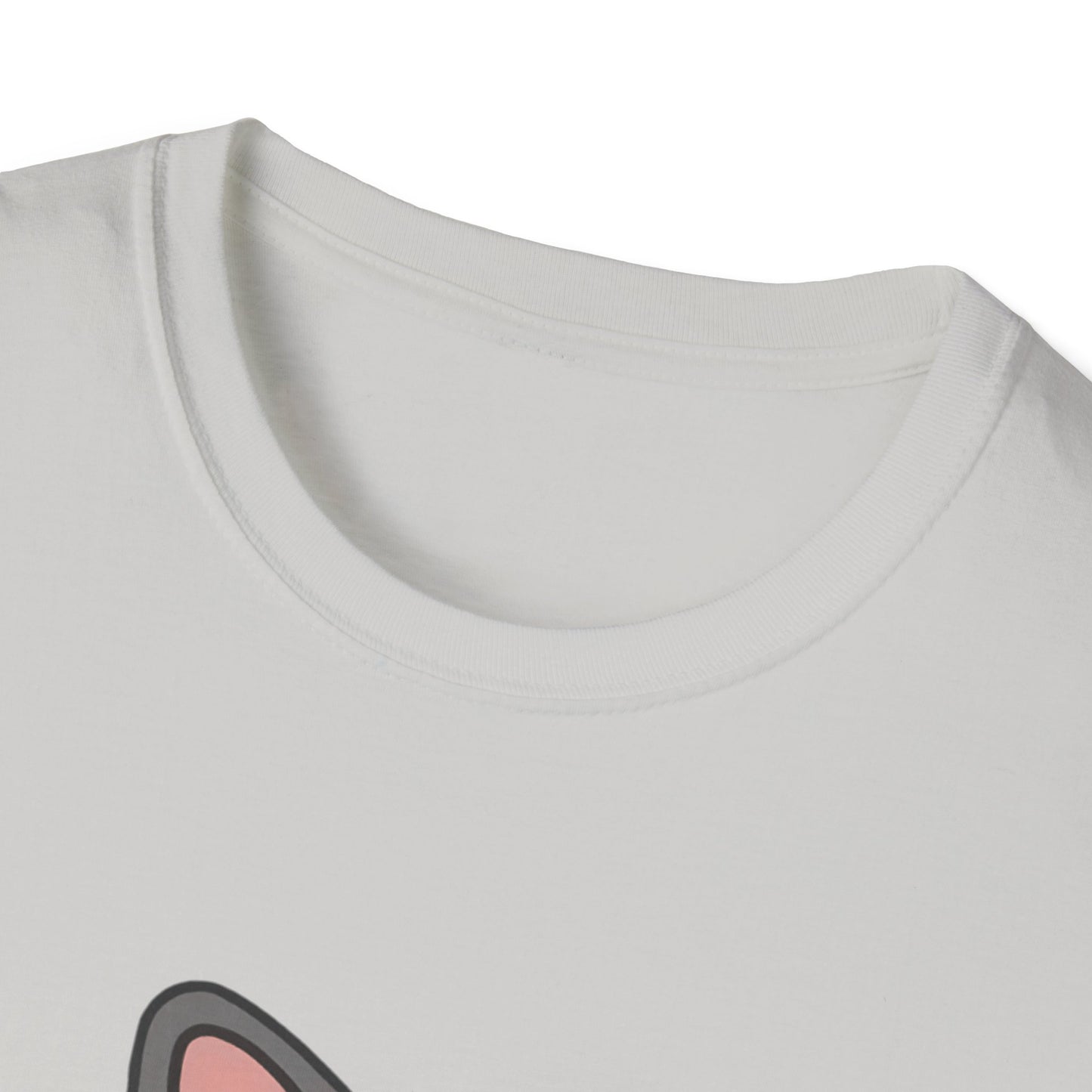Cute Cat 'Bad Day' Unisex Softstyle T-Shirt - Perfect for Cat Lovers!