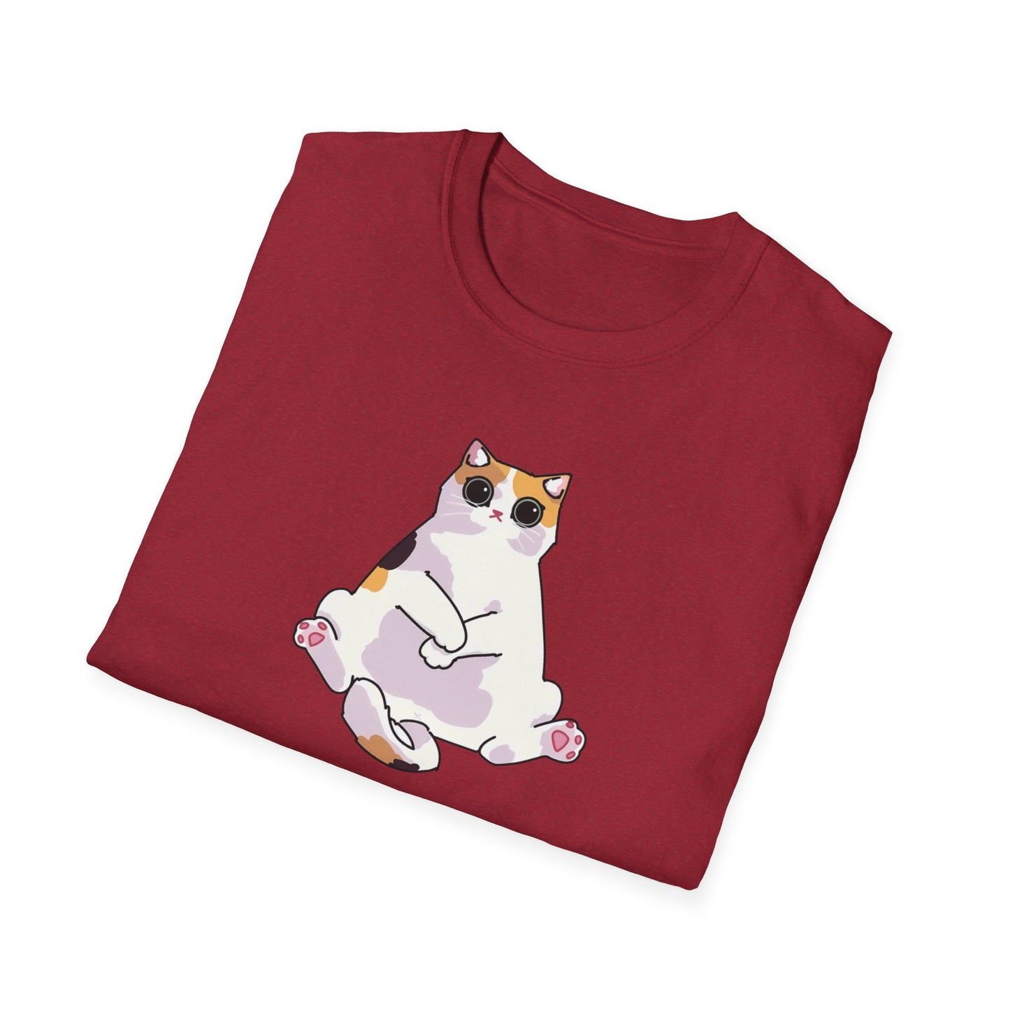 Superpower: Social Anxiety Unisex T-Shirt - Cute Cat Design
