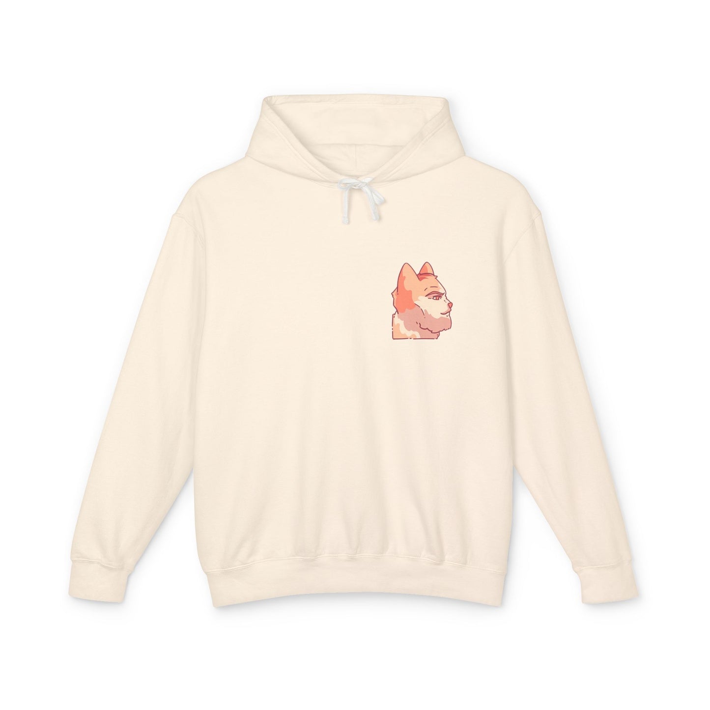 Gigachad Unisex Lightweight Hooded Sweatshirt - Perfect for Animal Lovers