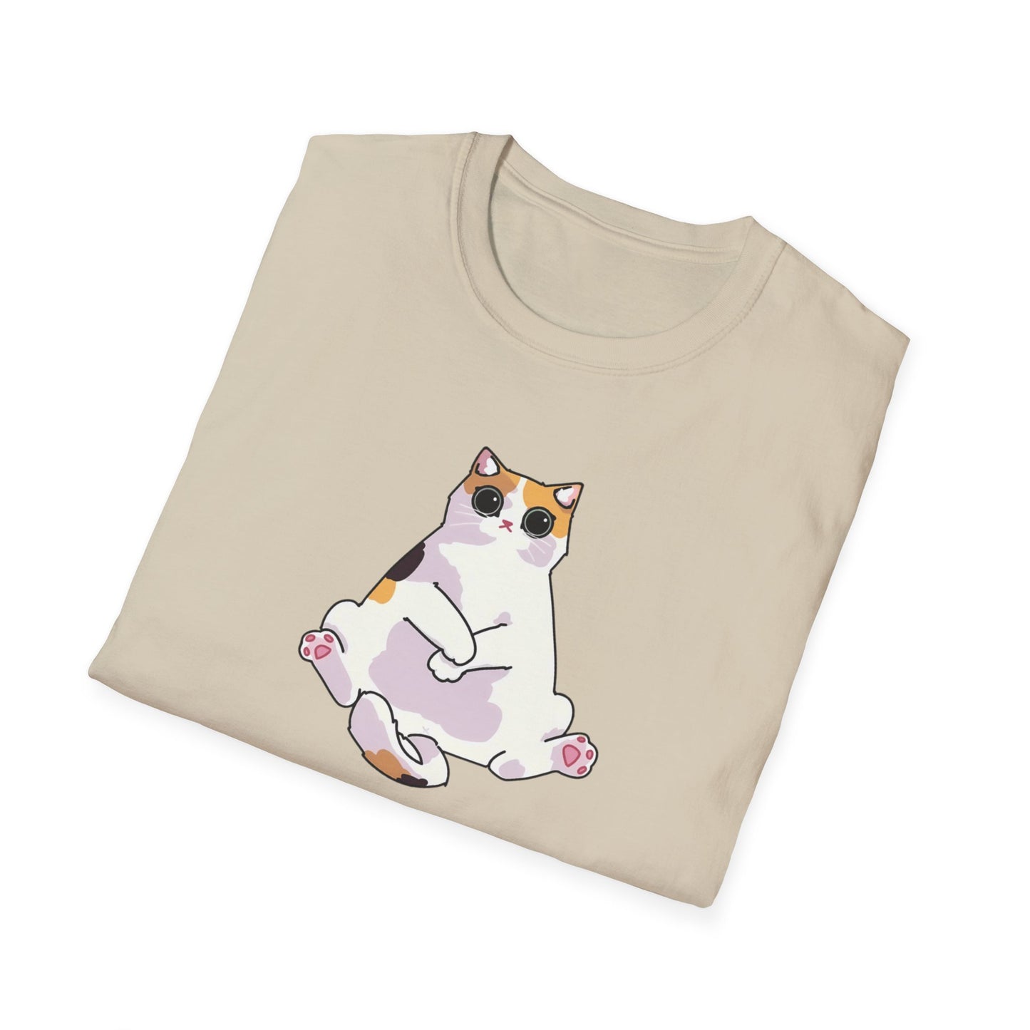 Superpower: Social Anxiety Unisex T-Shirt - Cute Cat Design