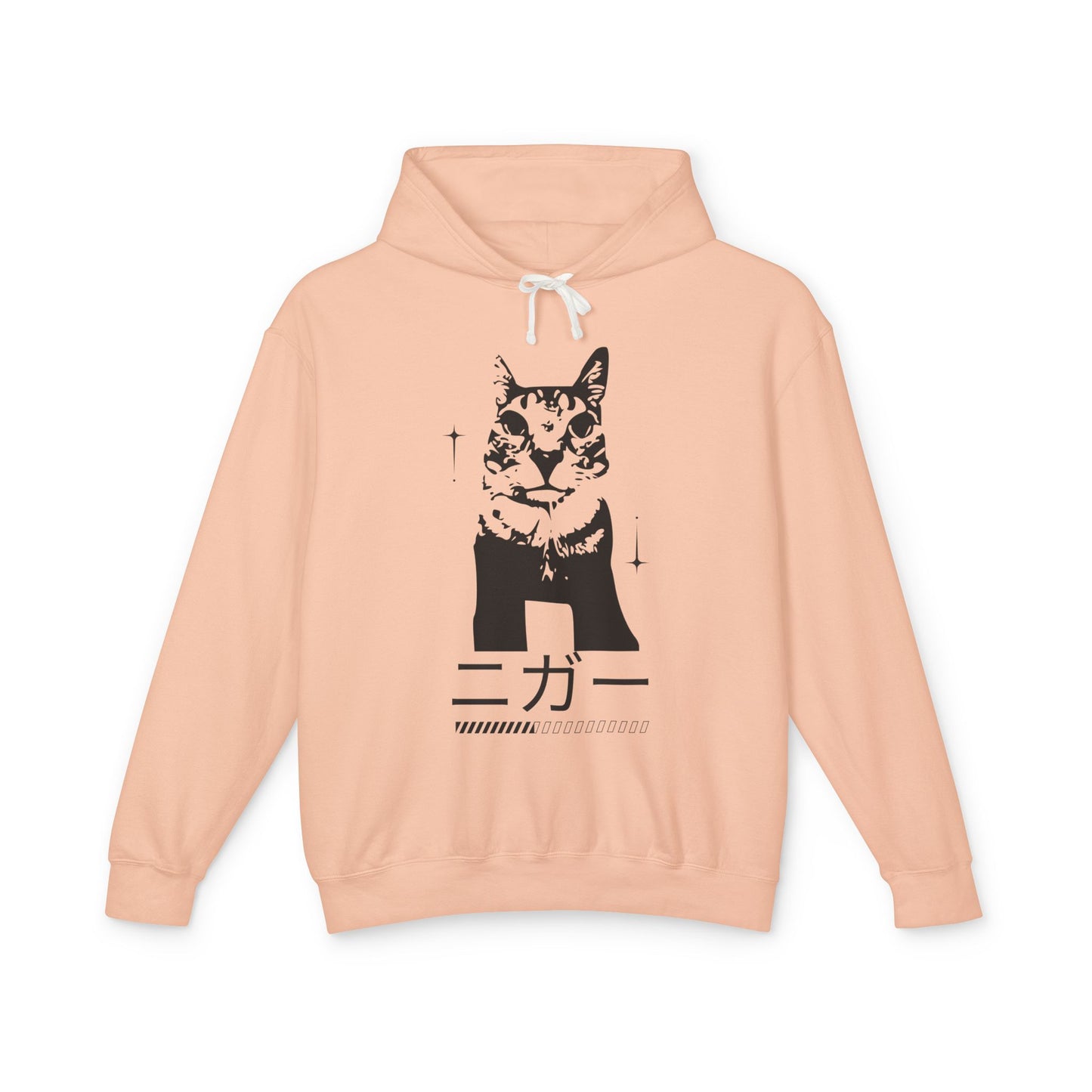 Trendy Cat Graphic Unisex Lightweight Hoodie