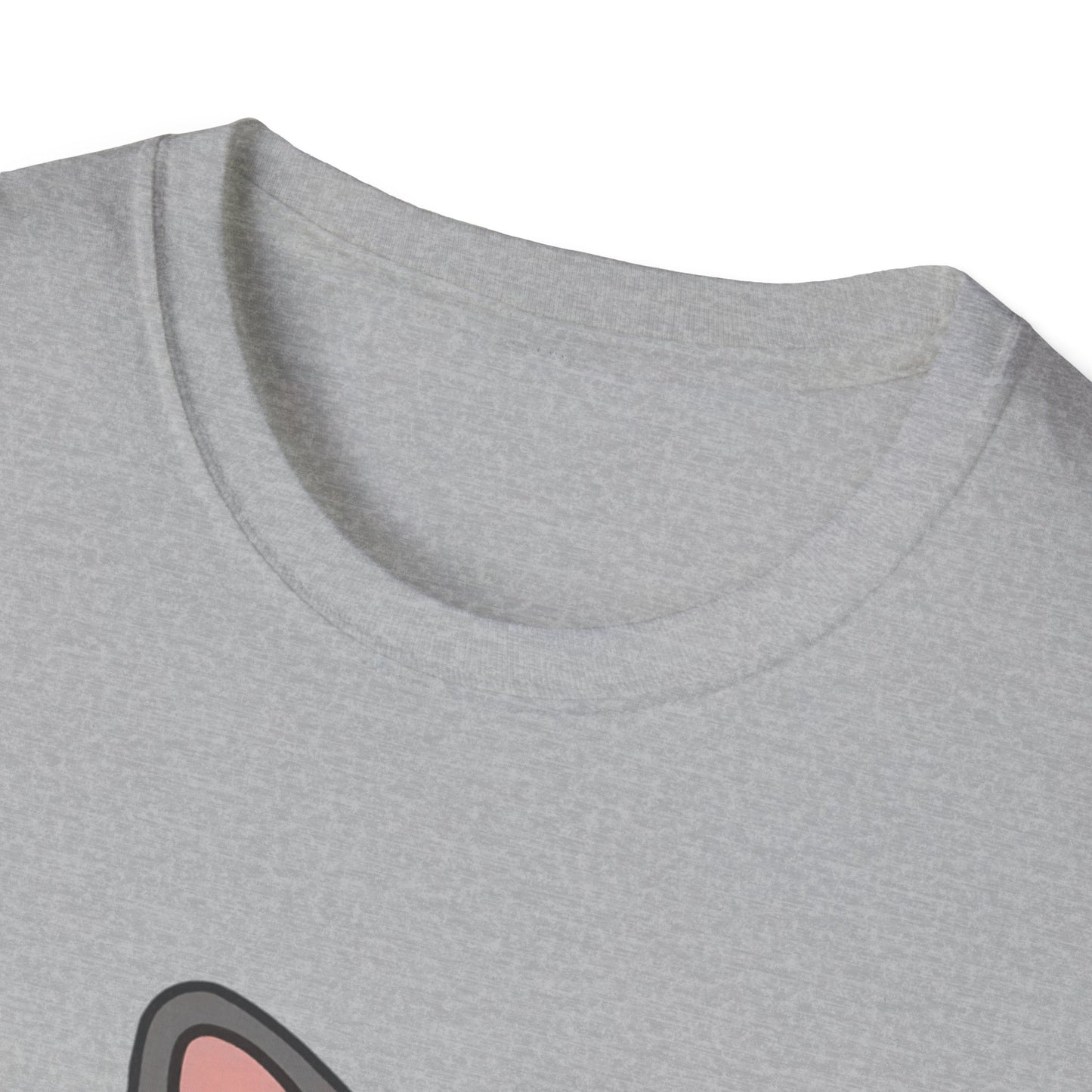 Cute Cat 'Bad Day' Unisex Softstyle T-Shirt - Perfect for Cat Lovers!