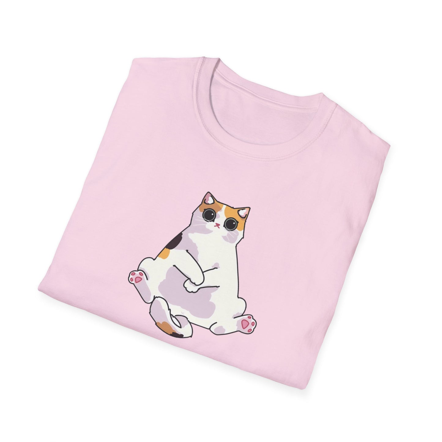 Superpower: Social Anxiety Unisex T-Shirt - Cute Cat Design