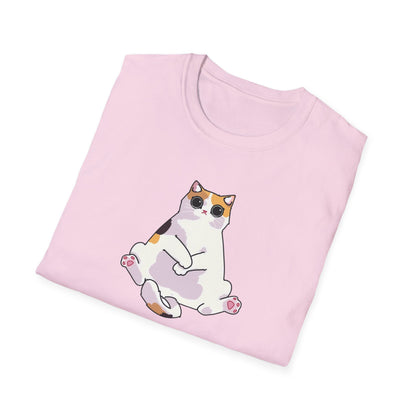 Superpower: Social Anxiety Unisex T-Shirt - Cute Cat Design