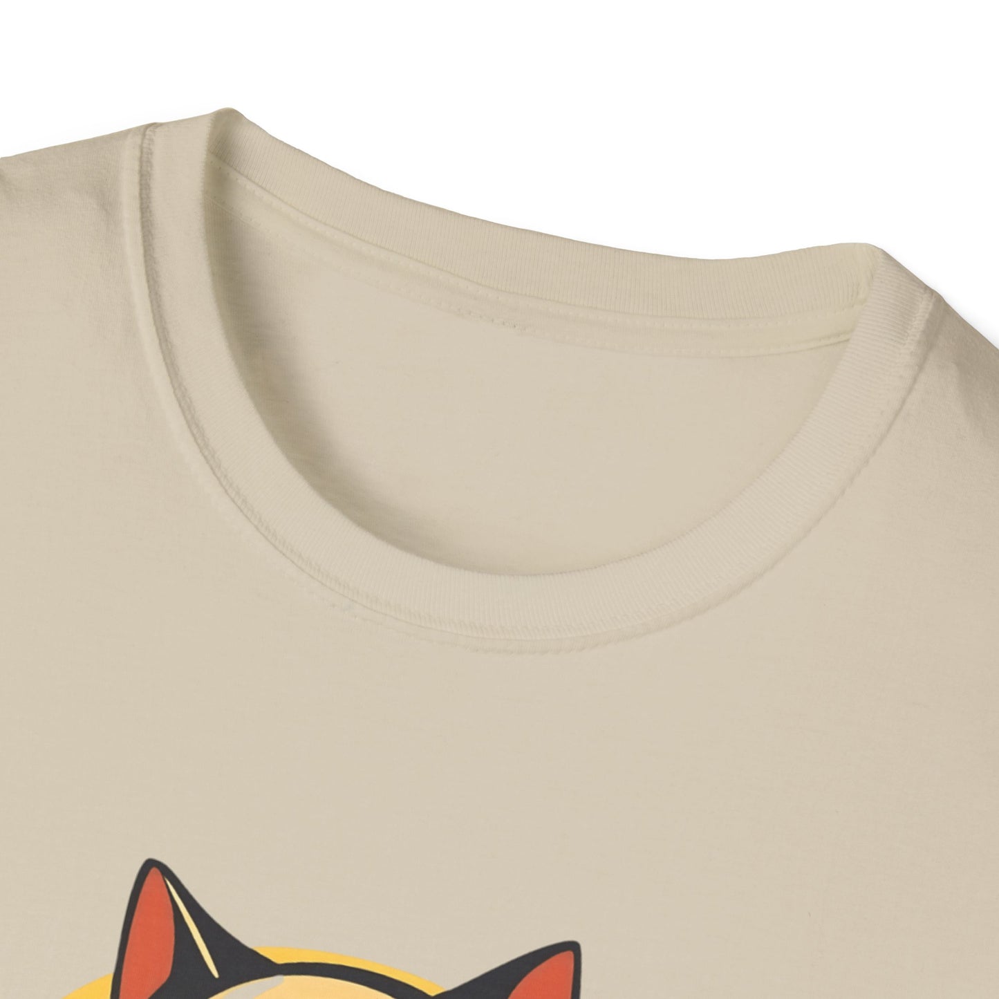 Chairman Meow Unisex Softstyle T-Shirt - Fun Cat Humor Tee for Cat Lovers