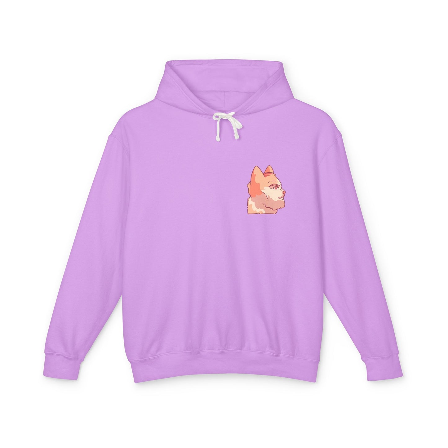 Gigachad Unisex Lightweight Hooded Sweatshirt - Perfect for Animal Lovers