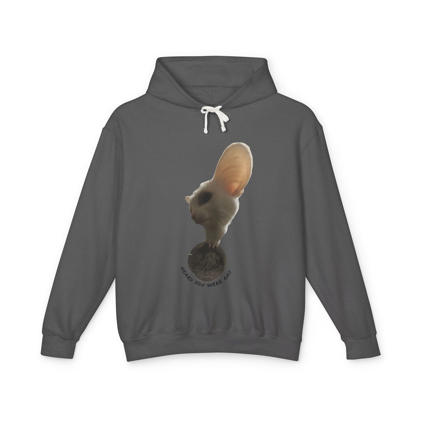 Inspirational Unisex Lightweight Hooded Sweatshirt - "Making You Wonder"