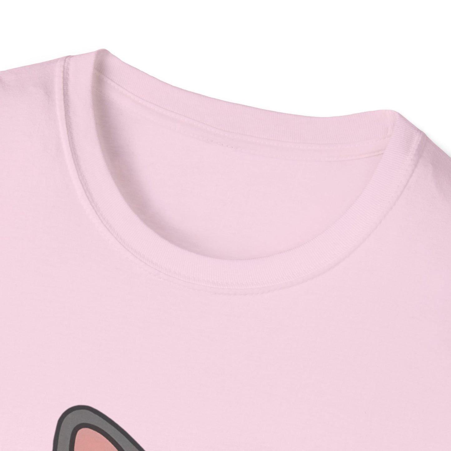Cute Cat 'Bad Day' Unisex Softstyle T-Shirt - Perfect for Cat Lovers!