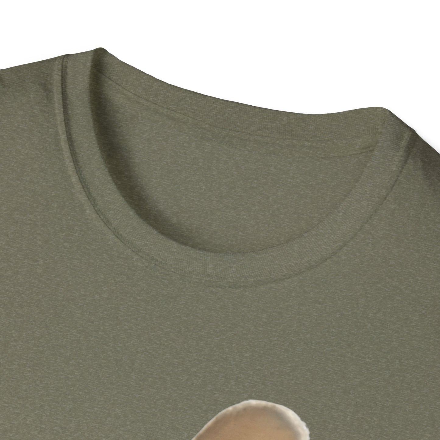 Heard you were 🏳️‍🌈- Cute Feline Graphic Unisex Softstyle T-Shirt – Perfect for Cat Lovers