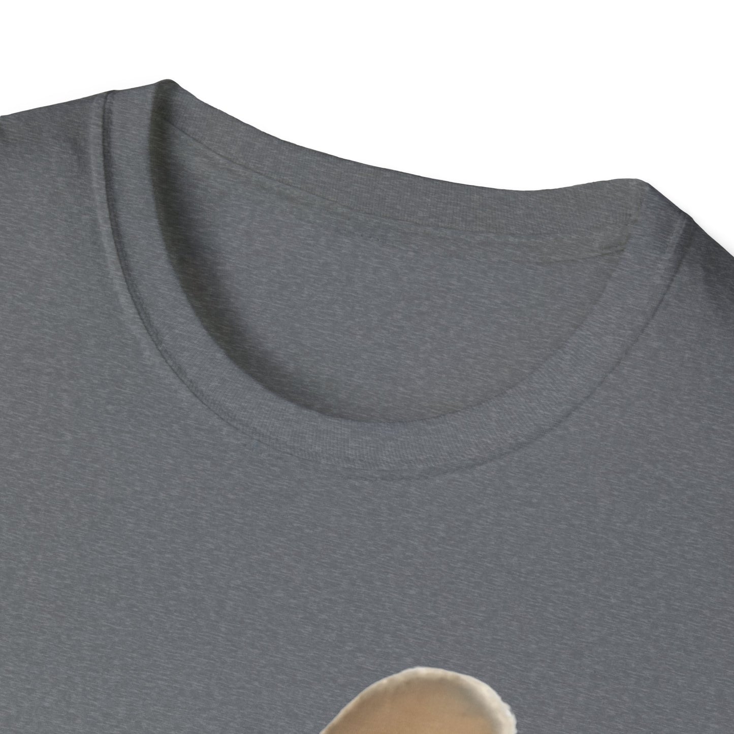 Heard you were 🏳️‍🌈- Cute Feline Graphic Unisex Softstyle T-Shirt – Perfect for Cat Lovers