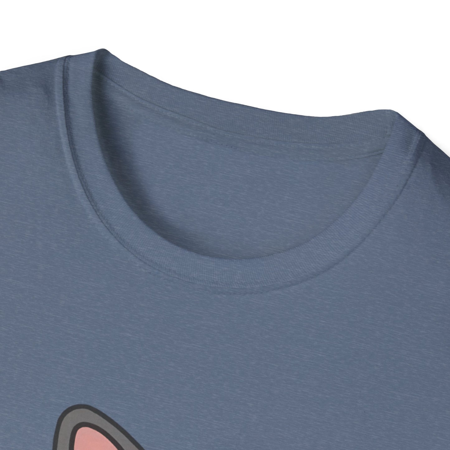 Cute Cat 'Bad Day' Unisex Softstyle T-Shirt - Perfect for Cat Lovers!
